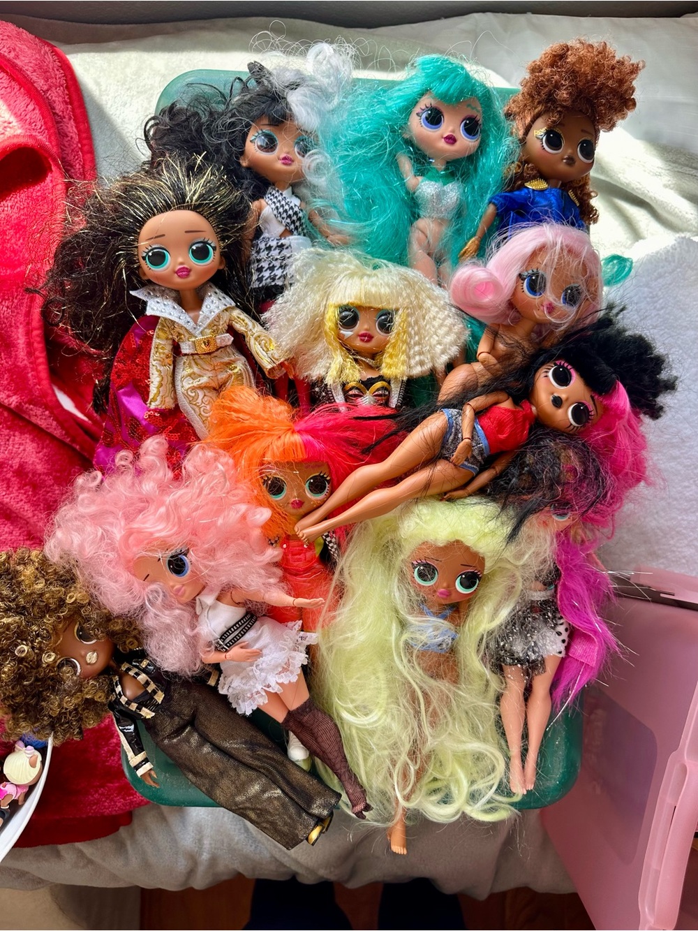 Colorful Mixed LOL Surprise Dolls Lot — Early editions